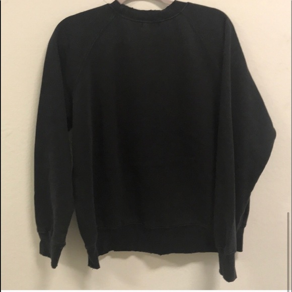 NEW 🎈LF Flower Appliqué distressed sweatshirt - Picture 5 of 6